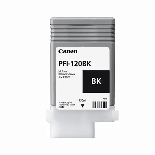 Canon PFI-120BK Photo Black 130ml Ink Cartridge (2885C001AA)