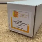 Inkjet sewing pattern paper