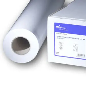 SiHL GreenGrafX TriSolv Prime 135 BB P-CA Glossy 3683 54" 1372mm x 50m - 135gsm (3" Core)