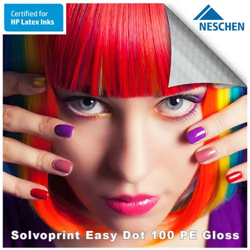 Neschen Solvoprint Easy Dot 100 PE Gloss 100mic 6030348 54″ 1372mm x 50m roll