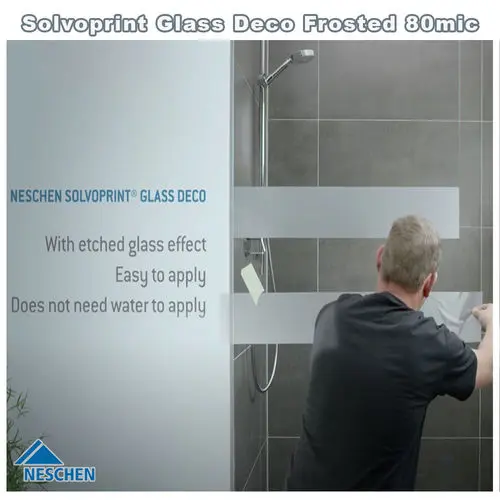 Neschen Solvoprint Glass Deco Frosted 80mic 6039784 54″ 1370mm x 30m roll