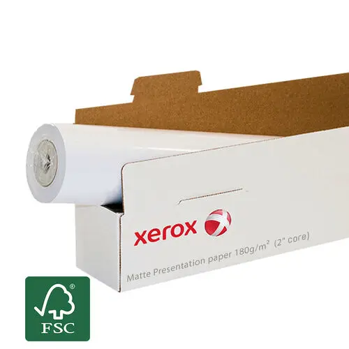 Xerox Matt Presentation Paper 180g/m² 023R02092 36″ 914mm x 30m roll