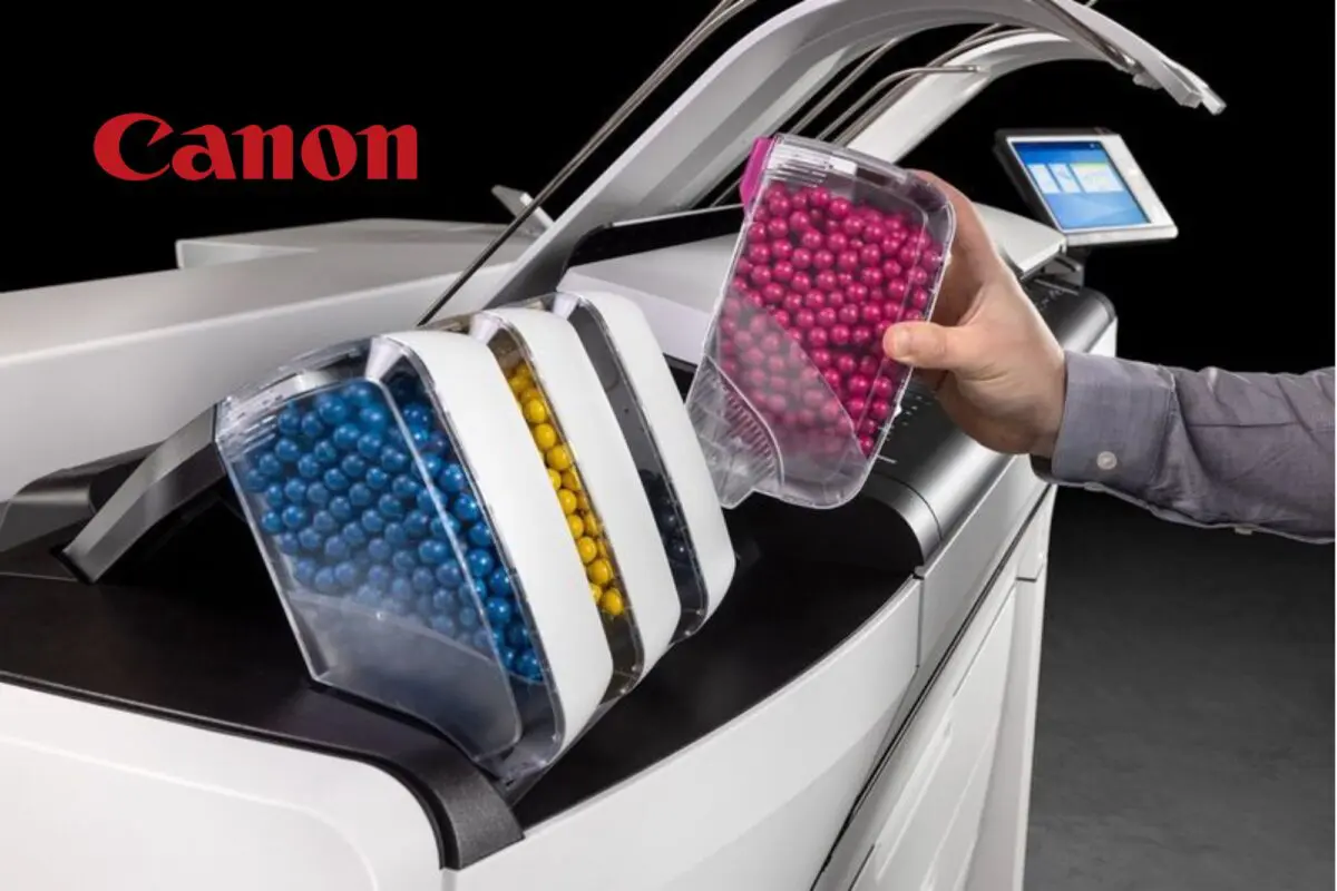 Canon ColorWave toner pearls for vibrant colour printing