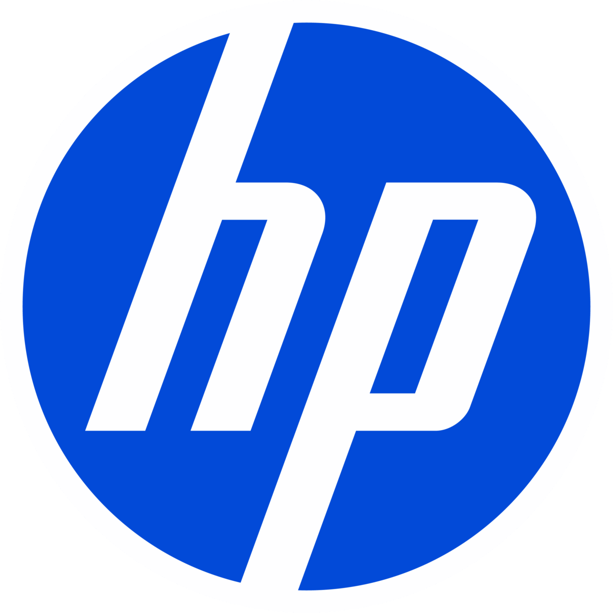 HP Electric Blue Logo