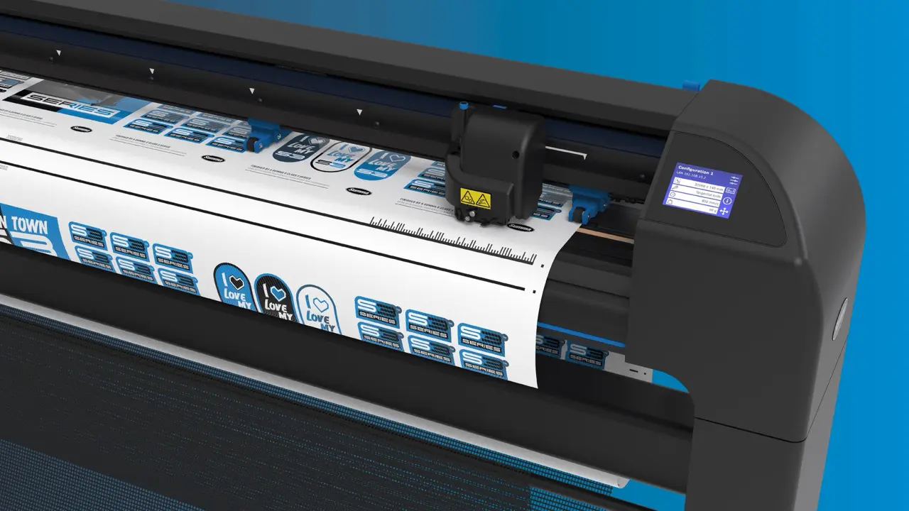 Summa vinyl cutter cutting adhesive vinyl