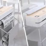 A1 HP DesignJet Studio plotter in use