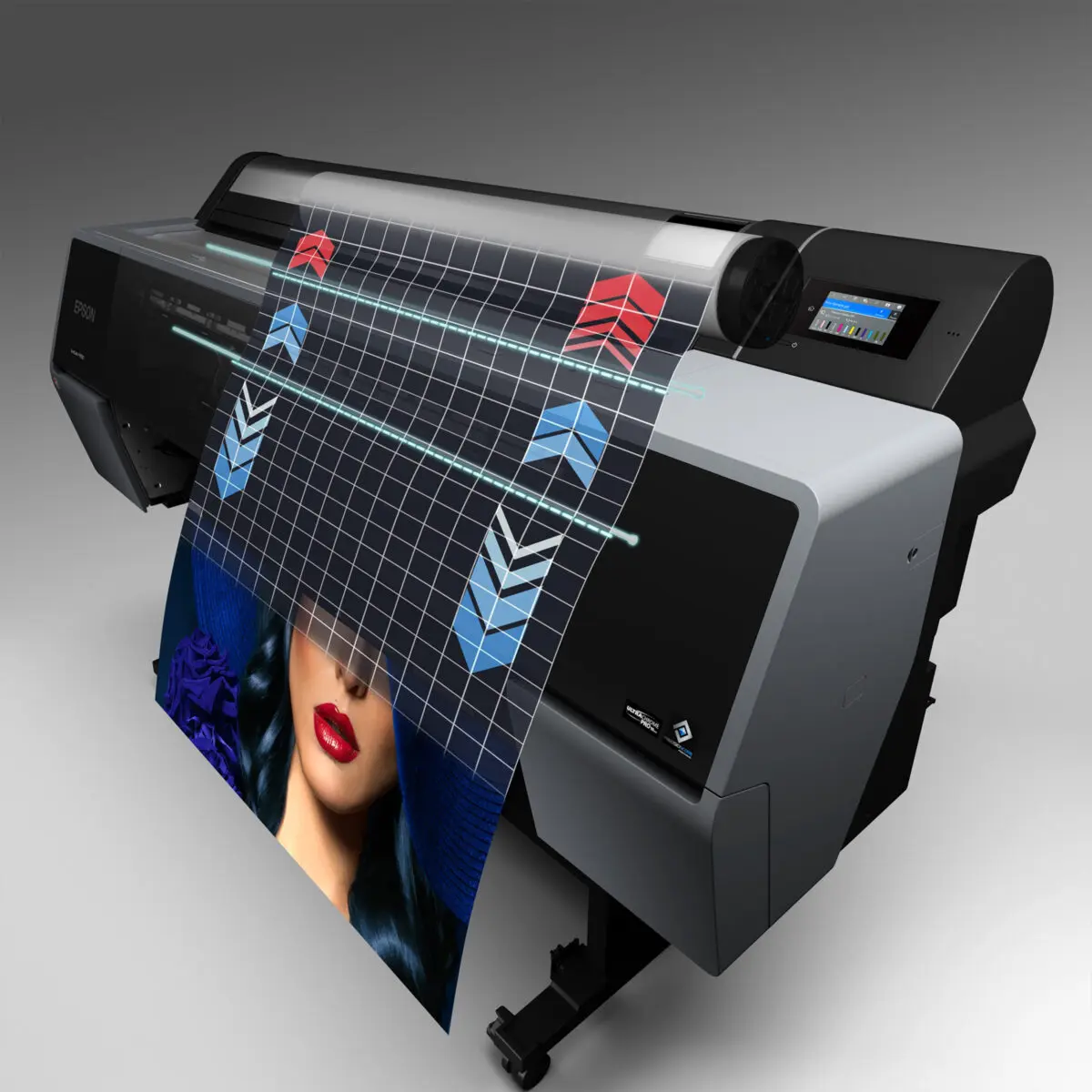Epson inductive roller