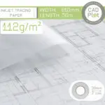 24" Tracing Paper Roll for inkjet Plotters