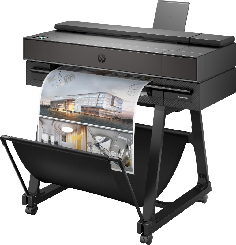 HP DesignJet T870 with AEC render