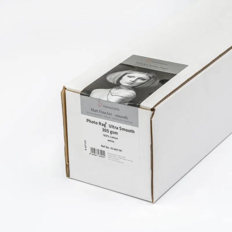 Hahnemühle Photo Rag Ultra Smooth White Matt fine art inkjet paper roll