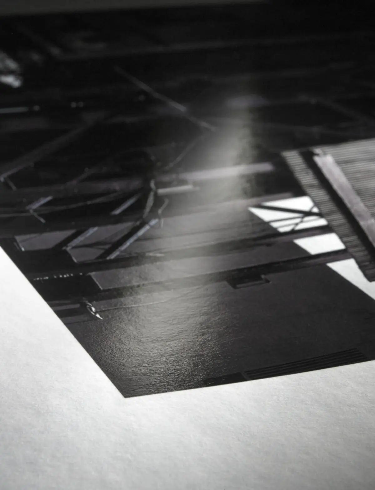 Baryta FB close-up, glossy inkjet paper