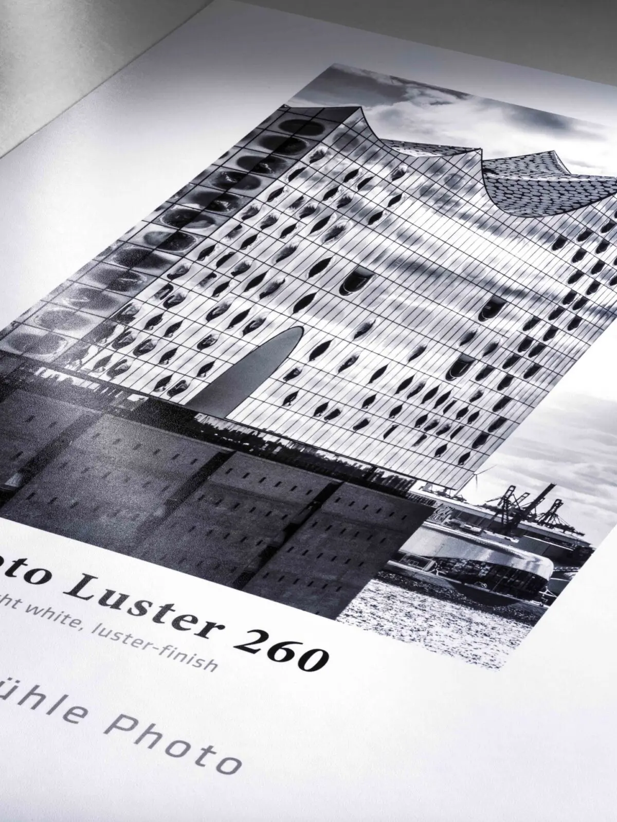Hahnemühle Photo Luster 260 close up