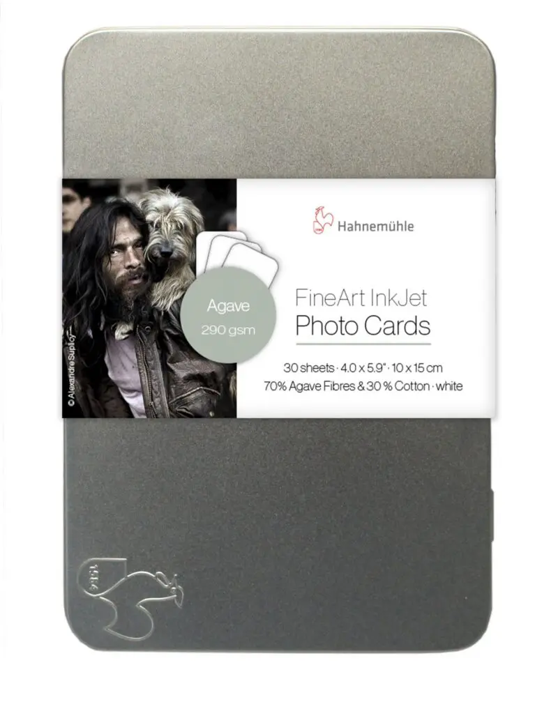 Agave 10 x 15cm photo paper tin