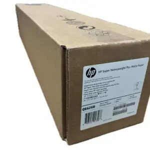 HP Q6626B Super Heavy-Weight Matte Coated Inkjet Paper, for DesignJet