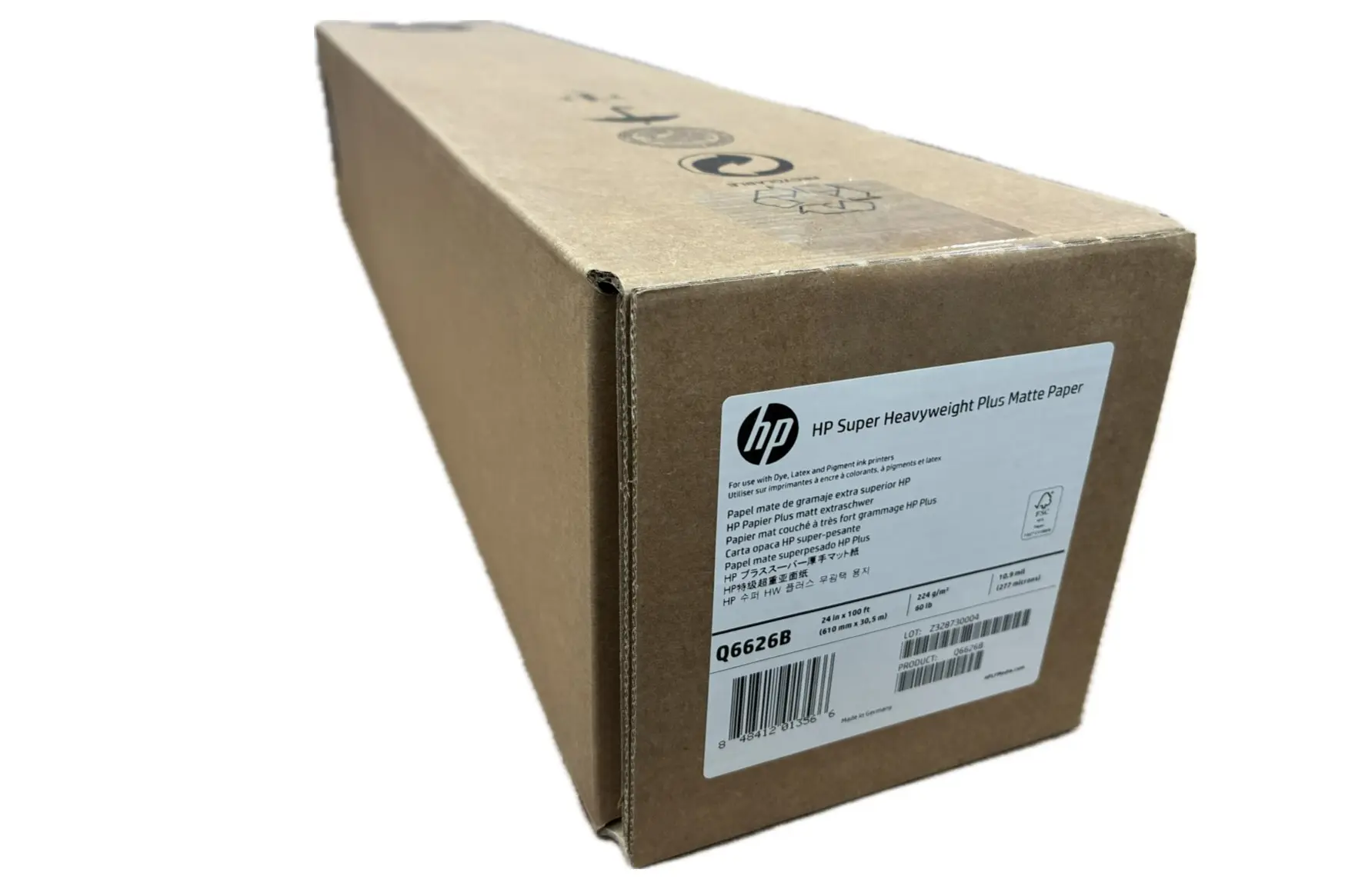 HP Q6626B Super Heavyweight Plus Matte Paper 210g/m² 24″ 610mm x 30.5m