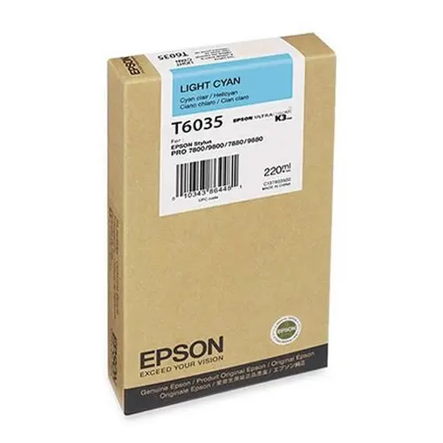 Epson T6035 Light Cyan ink cartridge – 220ml