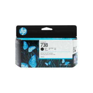 HP 738 Black Ink Cartridge - 130ml