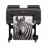 Canon Pro-2600 24-inch printer with black and white photo