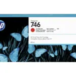 HP 746 Chromatic Red ink for DesignJet Z6 and Z9 P2V81A