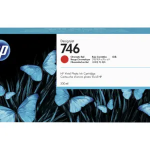 HP 746 Chromatic Red ink for DesignJet Z6 and Z9 P2V81A