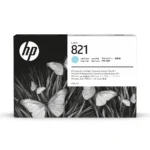 HP 821 Cyan ink boxed
