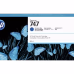 HP 747 Blue ink P2V85A