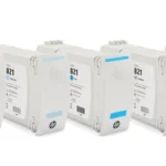 HP 821 Latex ink set for 115