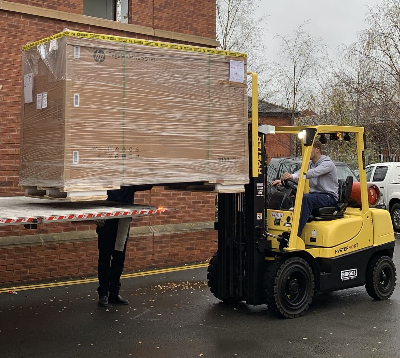 HP Pagewide XL Installation from Plot it