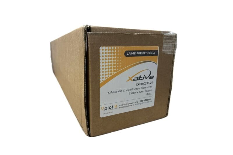 Xativa XXPMC230 premium coated inkjet paper roll 230gsm