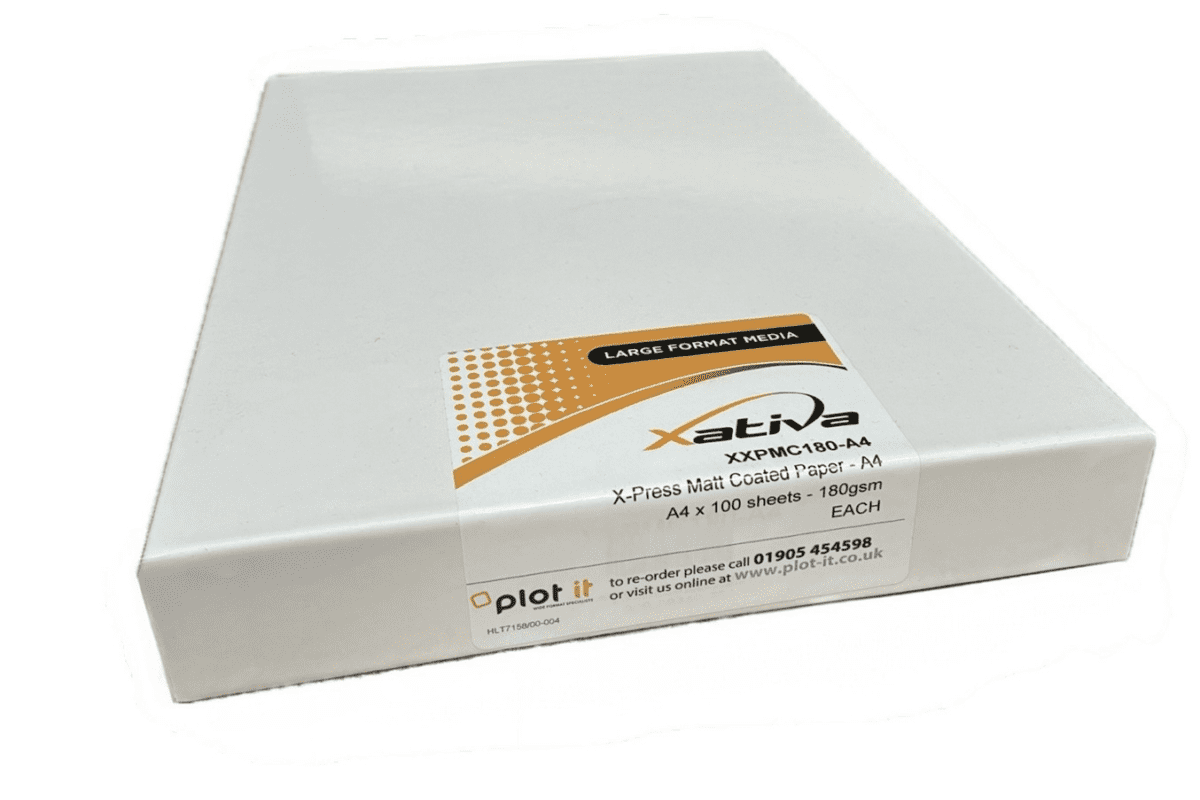 Xativa XXPMC180 Sheets A4, A3, A3+ and A2