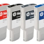 Set of 300ml inks for HP Z9 Printer