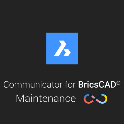 BricsCAD Communicator V25 – Volume Annual Maintenance New (COM-VL-MNT-NEW-NA-1Y)