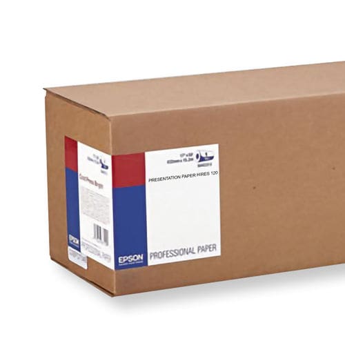 Epson Production Presentation Paper HiRes 24″ 610mm x 30m – 120gsm