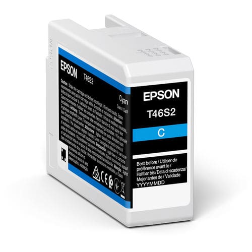 Epson T46S2 Cyan Ink Cartridge – 25ml
