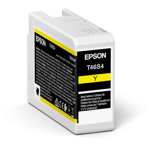 Epson T46S4 Yellow Ink Cartridge – 25ml