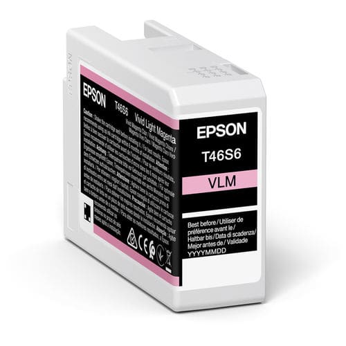 Epson T46S6 Light Magenta Ink Cartridge – 25ml