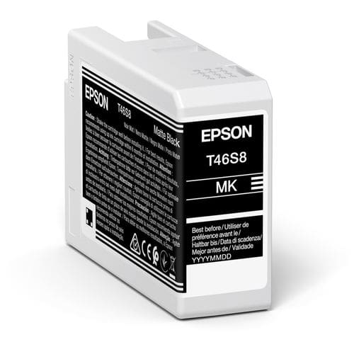 Epson T46S8 Matte Black Ink Cartridge – 25ml