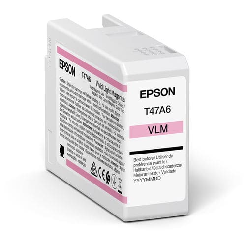 Epson T47A6 Vivid Light Magenta Ink Cartridge – 50ml