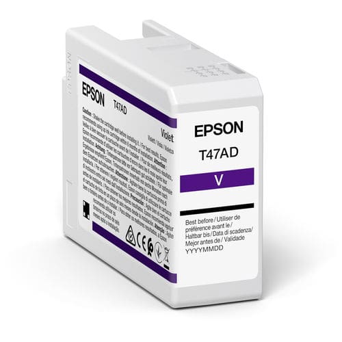 Epson T47AD Violet Ink Cartridge – 50ml