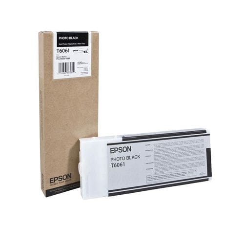 Epson T6061 Photo Black Ink Cartridge – 220ml