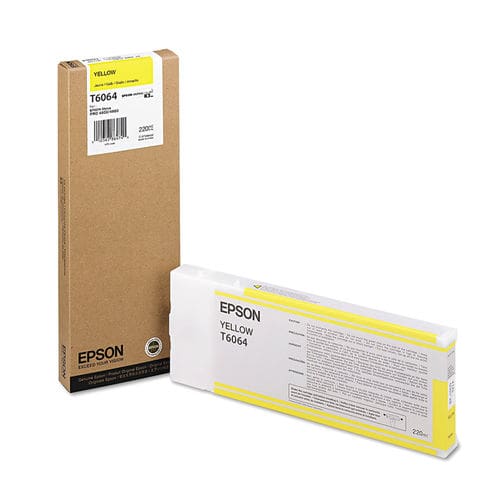 Epson T6064 Yellow Ink Cartridge – 220ml