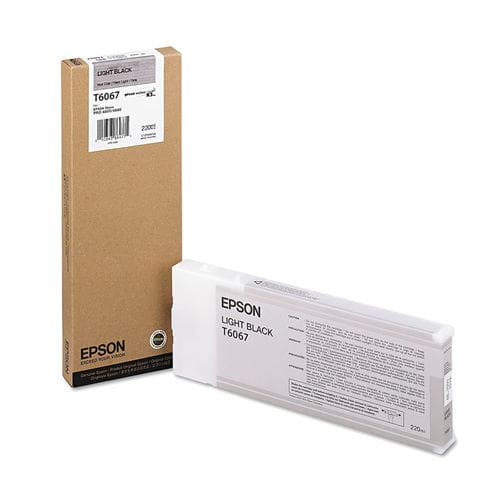 Epson T6067 Light Black Ink Cartridge – 220ml