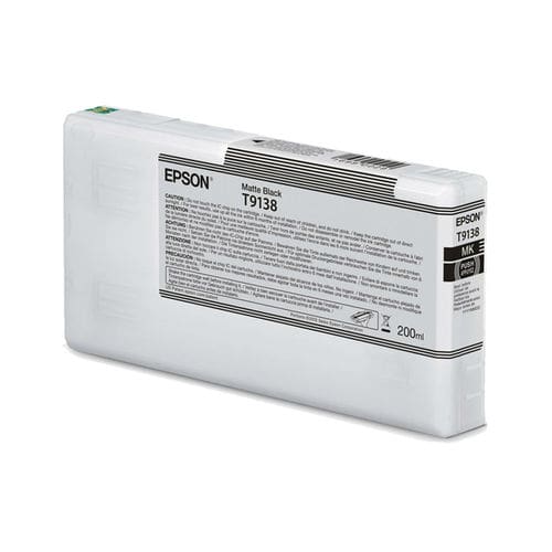 Epson T9138 Matte Black Ink Cartridge – 200ml
