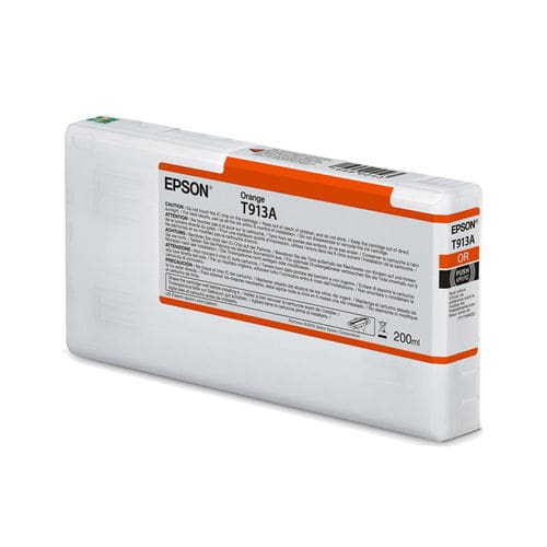 Epson T913A Orange Ink Cartridge – 200ml