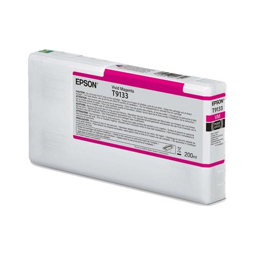 Epson T9133 Vivid Magenta Ink Cartridge – 200ml