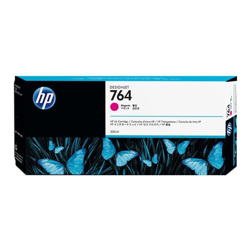 HP 764 Magenta Ink Cartridge – 300ml