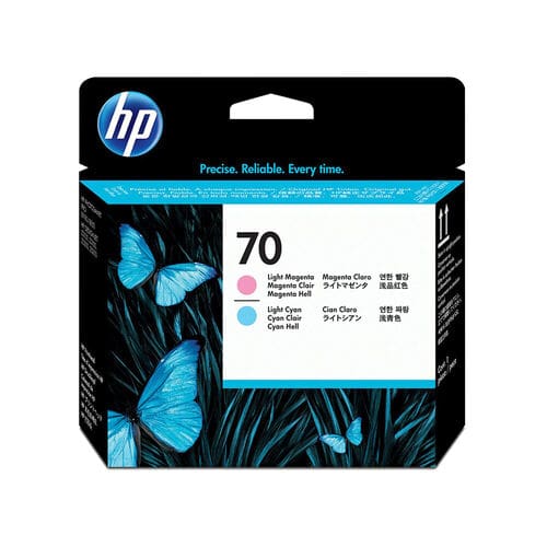 HP 70 Light Cyan & Light Magenta Printhead