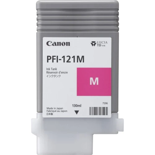 Canon PFI-121M Magenta 130ml Ink Cartridge (6267C001AA)