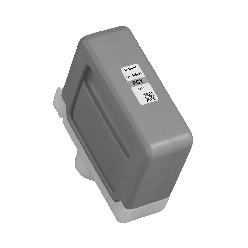 Canon PFI-3300PGY Photo Grey 330ml Ink Cartridge (6442C001AA)