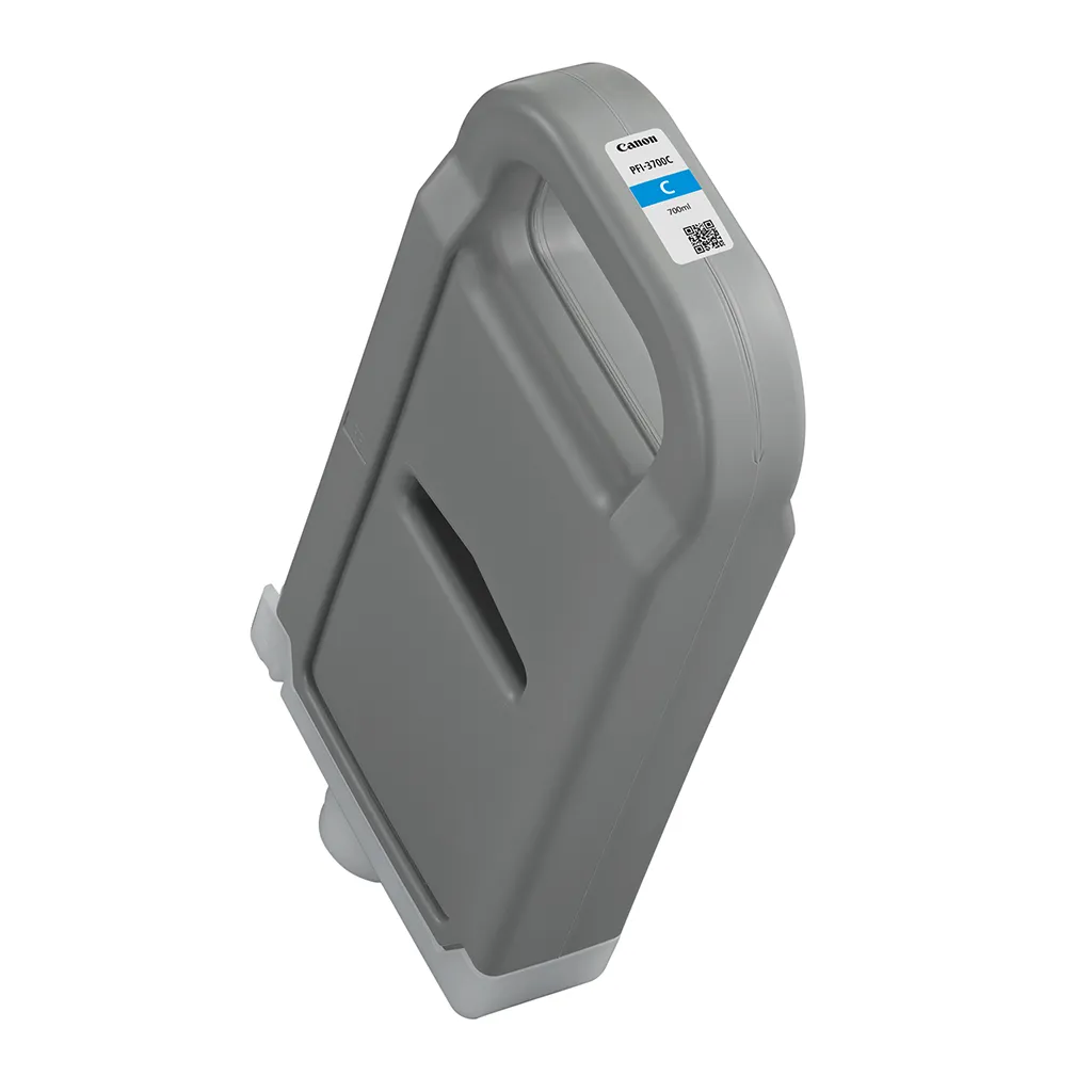 Canon PFI-3700C Cyan Ink Tank – 700ml